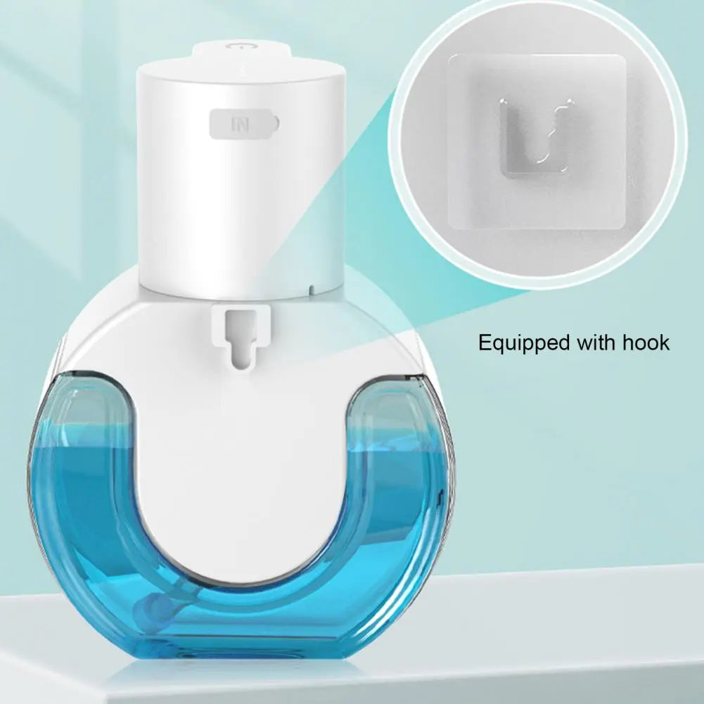 P10 Foam Soap Dispenser Wall Mount 420ml Liquid Soap Dispenser 4 Levels Adjustable Automatic Sensor Hand Soap Dispenser Bathroom