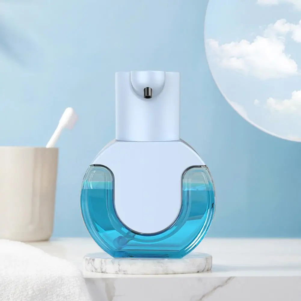 P10 Foam Soap Dispenser Wall Mount 420ml Liquid Soap Dispenser 4 Levels Adjustable Automatic Sensor Hand Soap Dispenser Bathroom