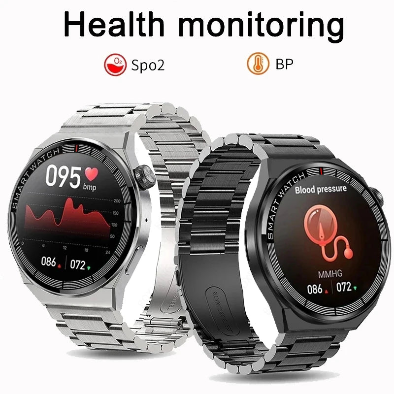 New Men's Watch GT3 Pro Smart Watch with, Heart Rate, Bluetooth Call.