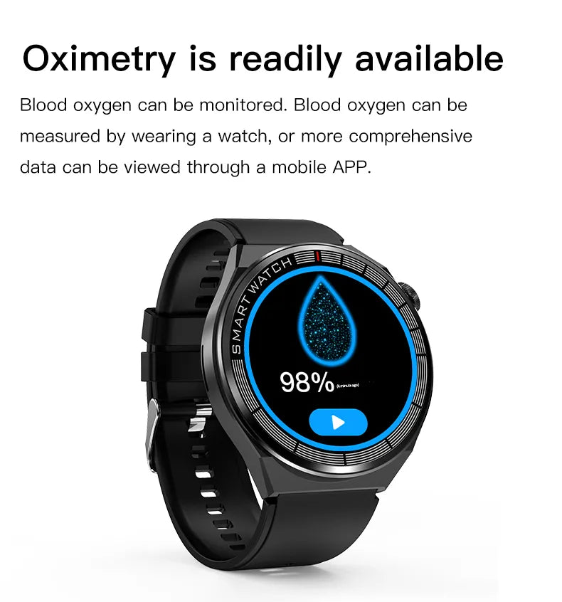 New Men's Watch GT3 Pro Smart Watch with, Heart Rate, Bluetooth Call.