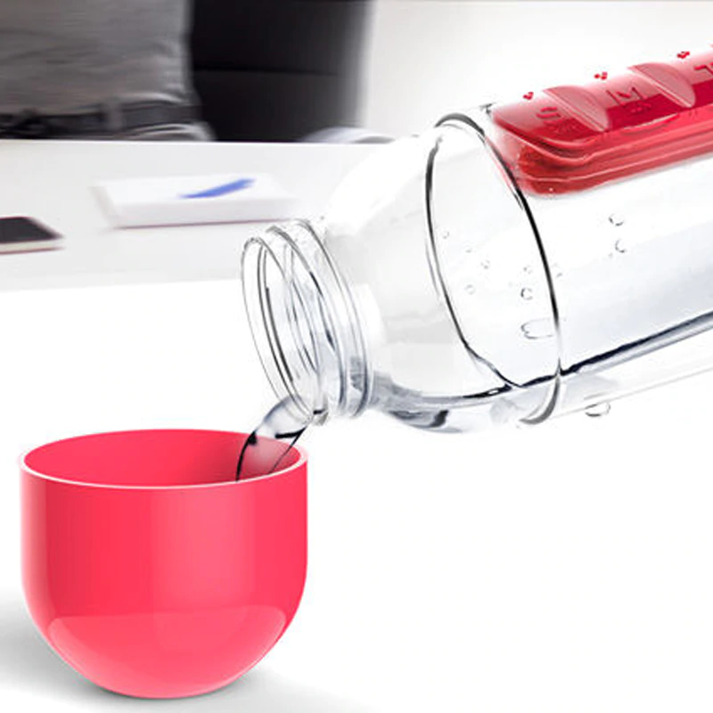 Water Bottle Pill Organizer