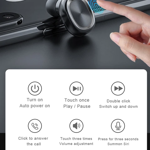 Space Capsule Bluetooth Earphone