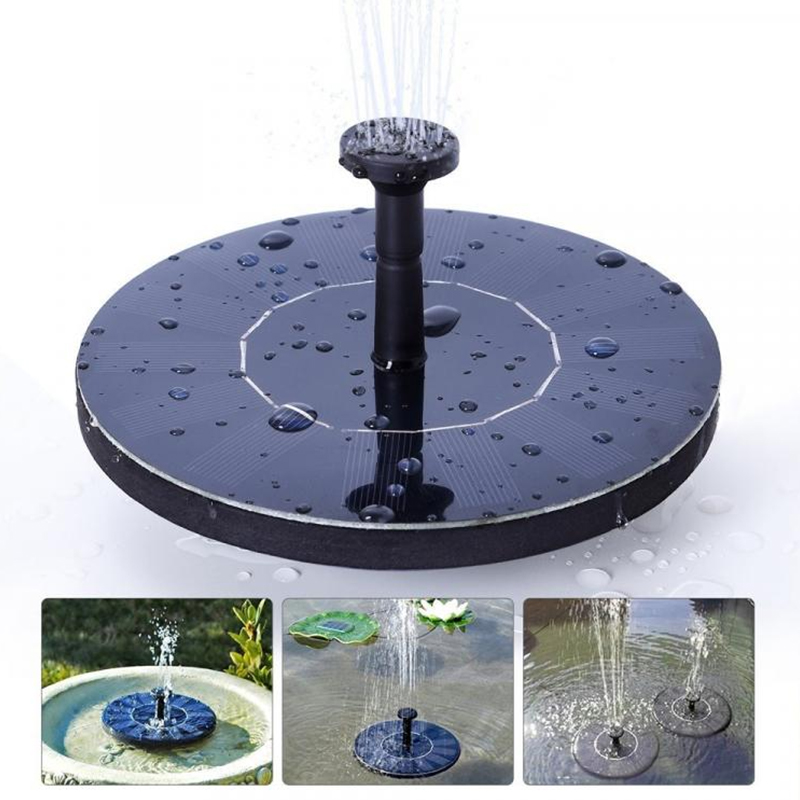 Solar Powered Bird Fountain