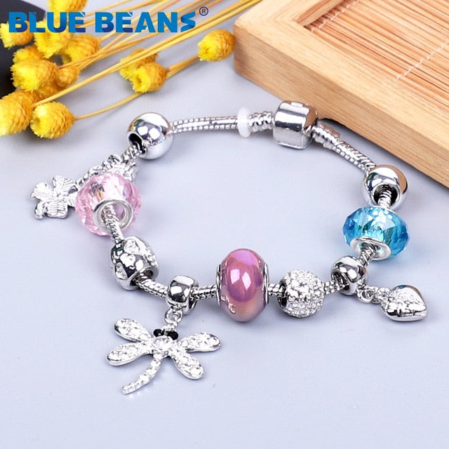 HS -  Women's Bracelets Jewelry Charms Gold / Crystal Stainless Steel Boho Punk Bracelet