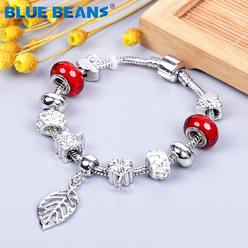 HS -  Women's Bracelets Jewelry Charms Gold / Crystal Stainless Steel Boho Punk Bracelet