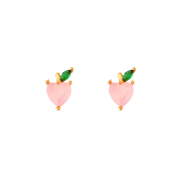 Multicolor Fruit Stud Earrings