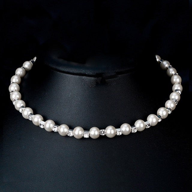 Crystal Rhinestone Choker Necklace