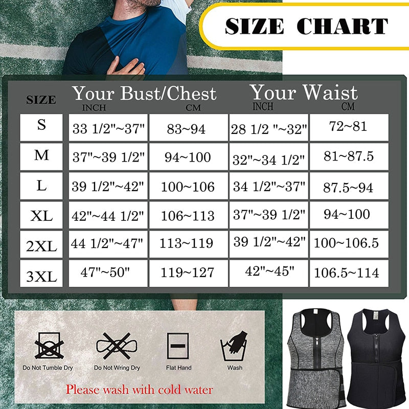 Neoprene Sauna workout Suit, body shaper and adjustable tank top.